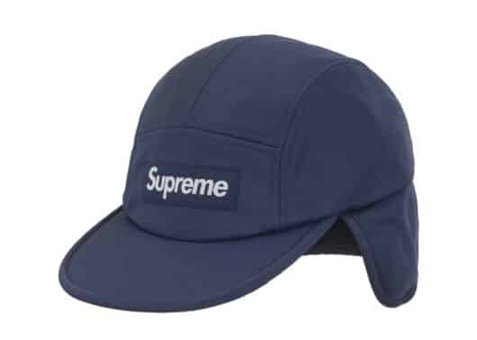 Supreme WINDSTOPPER Earflap Camp Cap (FW24) Navy