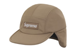 Supreme WINDSTOPPER Earflap Camp Cap (FW24) Taupe
