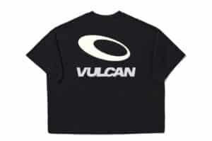 Vulcan Basic Logo Tee Black White #134