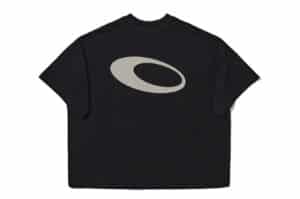 Vulcan Colour Block Logo Tee Black #128