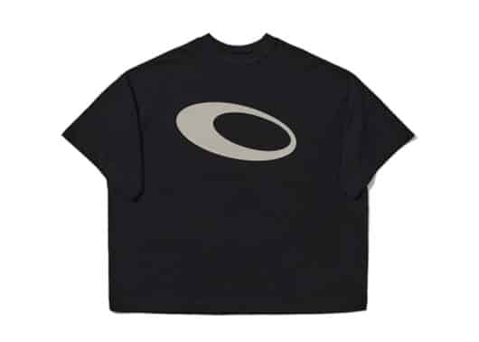 Vulcan Colour Block Logo Tee Black #128