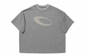 Vulcan Colour Block Logo Tee Grey #128