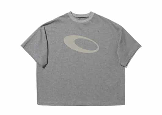 Vulcan Colour Block Logo Tee Grey #128