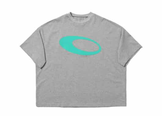 Vulcan Colour Block Logo Tee Grey/Green #128