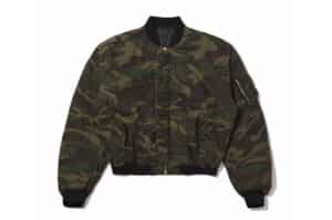 Vulcan Cotton Bomber Jacket Camo #080
