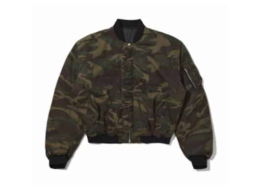 Vulcan Cotton Bomber Jacket Camo #080