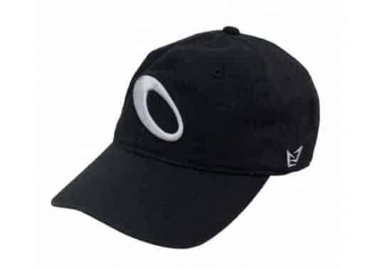 Vulcan Embroidered Logo Ball Cap Washed Black #016