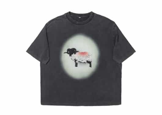 Vulcan Goat Tee Washed Black #139