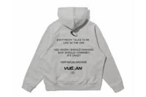 Vulcan Loading Hoodie Washed Light Grey #044