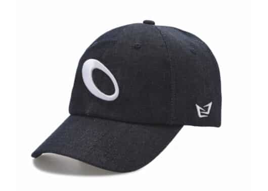 Vulcan Logo Original Denim Ball Cap Black #130