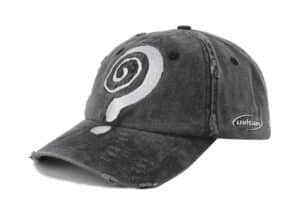Vulcan Question Mark Ball Damaged Cap Grey #055