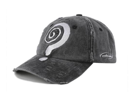 Vulcan Question Mark Ball Damaged Cap Grey #055