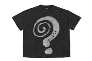 Vulcan Question Mark Mickey Tee Washed Black #051