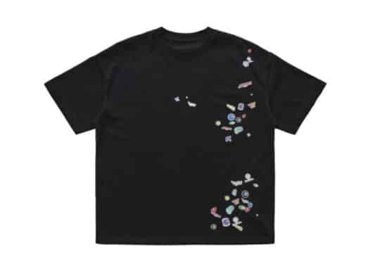 Vulcan Sticker Tee Black #147