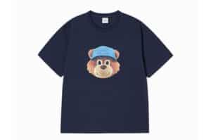 ADLV 3D AC Bear Face Tee Navy