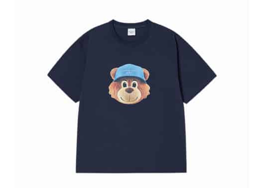 ADLV 3D AC Bear Face Tee Navy