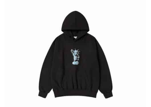 ADLV AC Bear Statue Of Liberty Hoodie Black