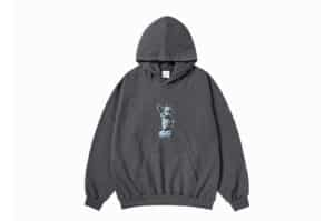 ADLV AC Bear Statue Of Liberty Hoodie Charcoal