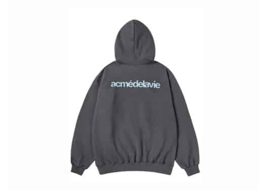 ADLV AC Bear Statue Of Liberty Hoodie Charcoal - Image 2