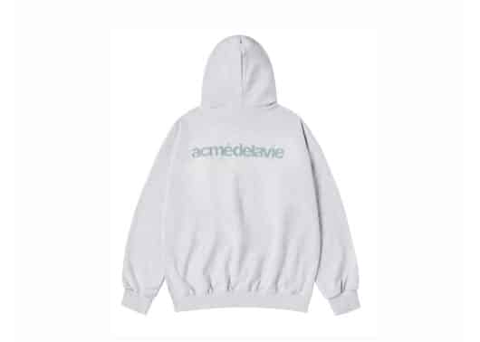 ADLV AC Bear Statue Of Liberty Hoodie Oatmeal - Image 2