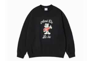 ADLV AC Bear Welcome Crewneck Black