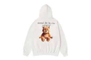 ADLV-Ac-Bear-Basic-Logo-Hoodie-White