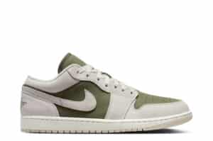 Air Jordan 1 Low SE Medium Olive Sail