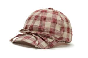 Awesome-Needs-Basic-Ball-Cap-Ribbon-Check-Cherry