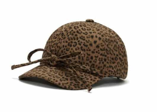 Awesome-Needs-Basic-Ball-Cap-Ribbon-Leopard