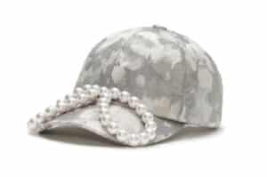 Awesome Needs Basic Ball Cap Ribbon Silver