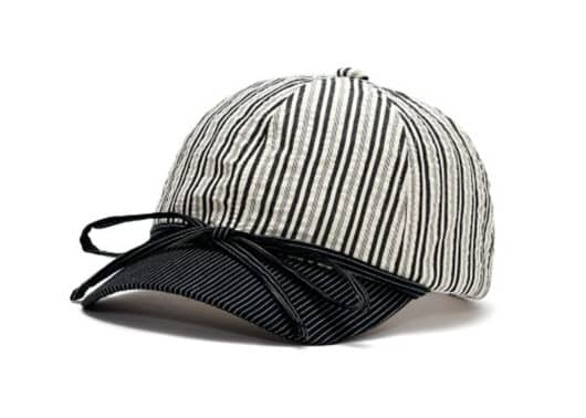 Awesome-Needs-Basic-Ball-Cap-Ribbon-Stripe-Black