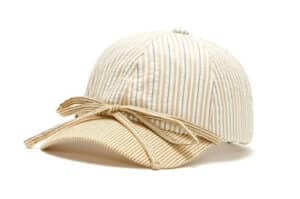 Awesome-Needs-Basic-Ball-Cap-Ribbon-Stripe-Yellow