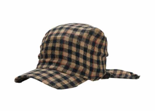 Awesome-Needs-Bellboy-Cap-Check-Brown