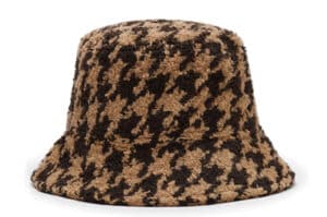 Awesome Needs Classic Bucket Hat Check Brown