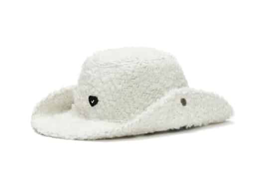 Awesome-Needs-Fedora-Hat-Curly-White