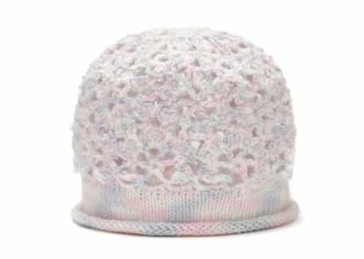 Awesome-Needs-Handicraft-Knit-Bloom-Hat-Cotton-Candy