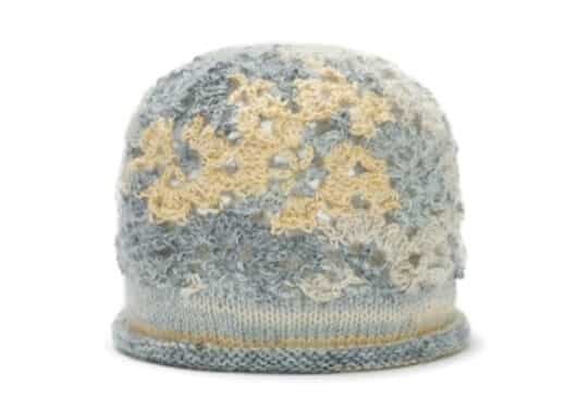 Awesome-Needs-Handicraft-Knit-Bloom-Hat-Fog
