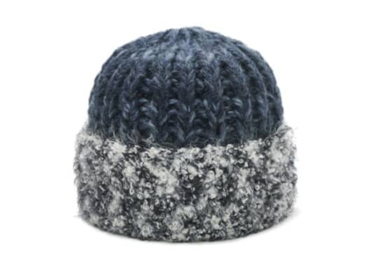 Awesome Needs Handicraft Knit Popcornhat Blue