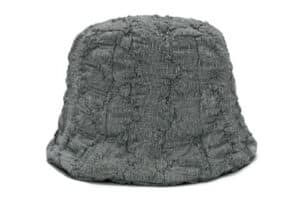 Awesome Needs Wavy Lampshade Hat Puff Grey