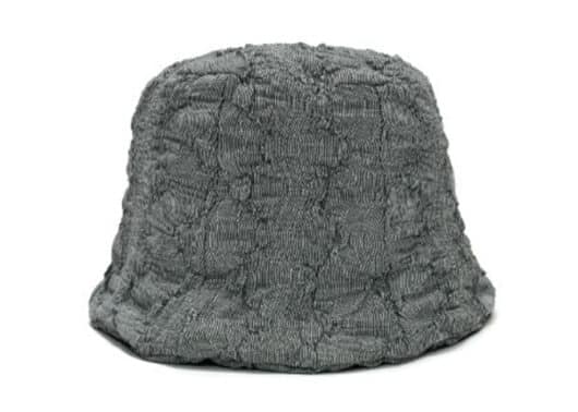 Awesome Needs Wavy Lampshade Hat Puff Grey
