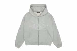 Broken Planet Basic Zip Up Hoodie Ash Heather Grey