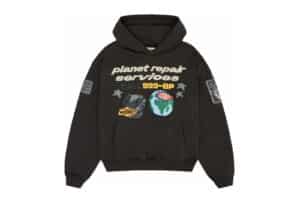 Broken Planet Repair Services Hoodie Soot Black