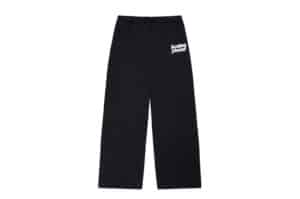 Broken Planet Washed Straight-Leg Sweatpants Washed Midnight Black