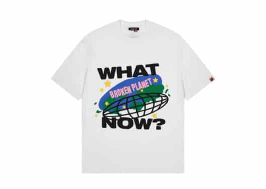 Broken Planet What Now Tee White