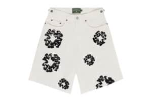 Denim-Tears-The-Cotton-Wreath-Jean-Short-White