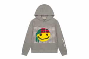 Denim Tears x CPFM Cactus Tears Hoodie Grey