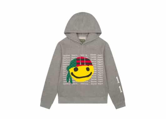 Denim Tears x CPFM Cactus Tears Hoodie Grey