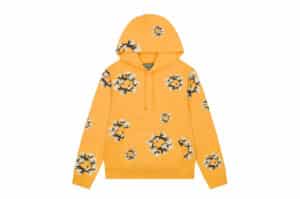 Denim Tears x CPFM Cactus Tears Wreath Hoodie Yellow