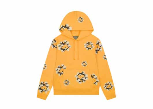 Denim Tears x CPFM Cactus Tears Wreath Hoodie Yellow