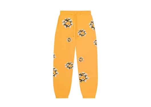 Denim-Tears-x-CPFM-Cactus-Tears-Wreath-Sweatpants-Yellow